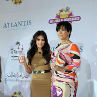 Kim Kardashian and Kris Jenner at the press conference for the launch of Millions Of Milkshakes | Picture 101739